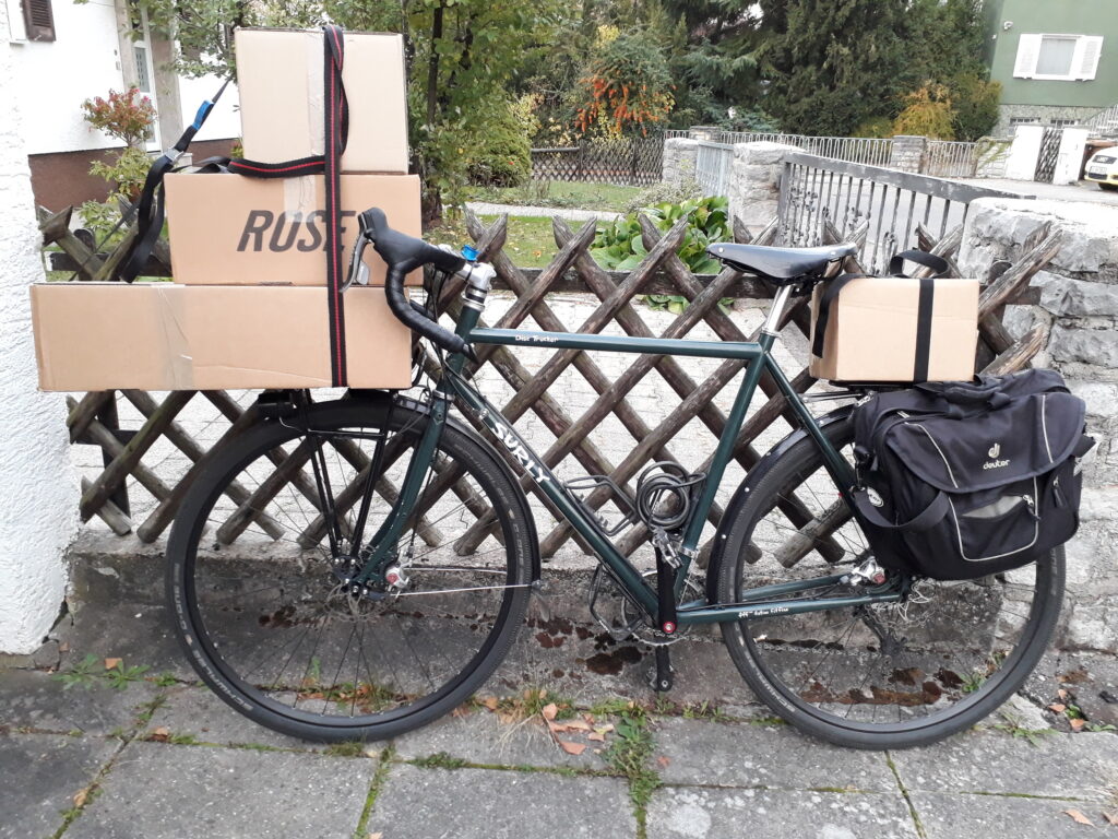 Paket-Transport