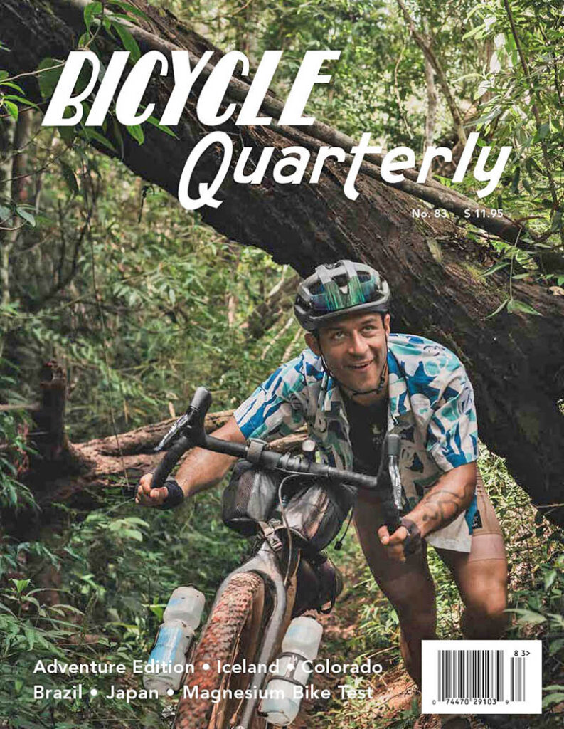 Das Cover des aktuellen Bicycle Quarterly Nr. 83 von Sommer 2023.